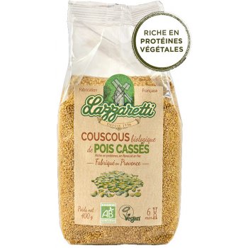*DISCOUNT: BBD 01.06.24* Lazzaretti Couscous Green Peas Organic, 400g