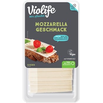 Violife Scheiben vegane Alternative zu Mozzarella, 140g
