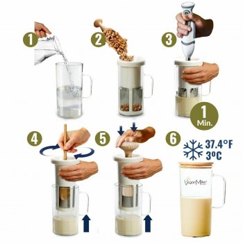 ChufaMix Vegan Milker SOUL ECO-FRIENDLY - für die Herstellung von Pflanzenmilch