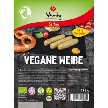 Weisse Wurst Vegane Alternative zu Weisswurst Bio, 175g