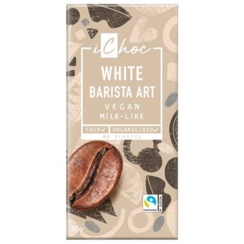 iChoc White Barista Art - Kakaobutter-Zubereitung Bio, 80g