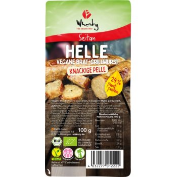 Helle Vegane Brat + Grillwurst Bio, 100g Helle Vegane Brat + Grillwurst Bio, 100g