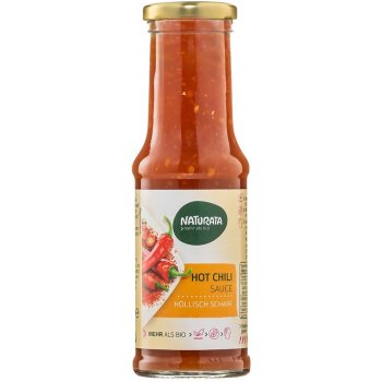 Hot Chili Sauce Bio, 210ml