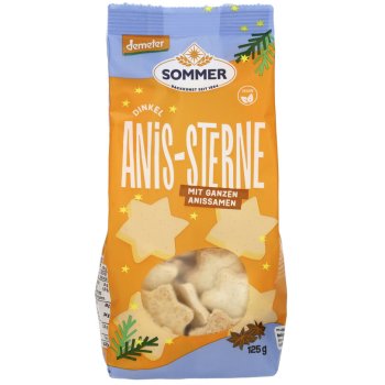 Dinkel Anis-Sterne Bio, 125g Dinkel Anis-Sterne Bio, 125g