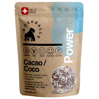 Rawballs Power Kakao & Kokos Bio, 40g