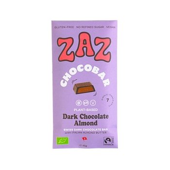 CHOCOBAR Dark Chocolate Almond Bio, 45g
