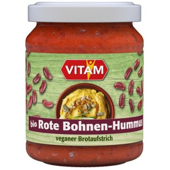 Hummus Rote Bohnen Bio, 125g