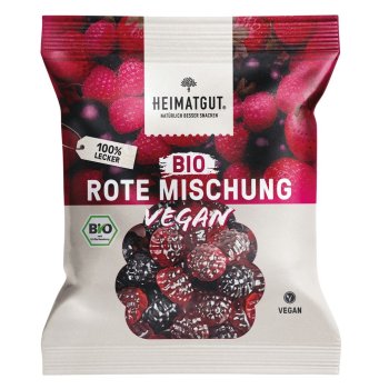 Fruchtgummi Rote Mischung Bio, 100g Fruchtgummi Rote Mischung Bio, 100g
