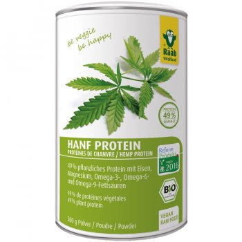 Hanf Protein Pulver Raab Bio, 500g
