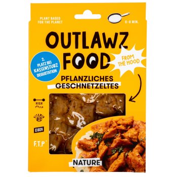 Pflanzliches Geschnetzeltes Nature, 185g Pflanzliches Geschnetzeltes Nature, 185g