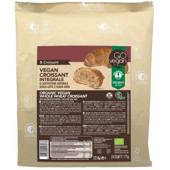Vegane Gipfeli / Croissant Vollkorn 5 Stück Bio, 175g
