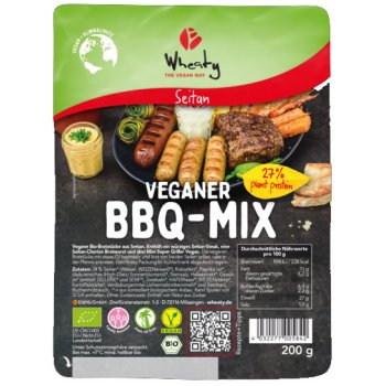 Vegan BBQ Grill-Mix Brat-Mix Bio, 200g