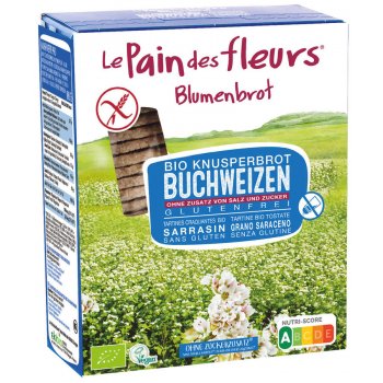 Le pain des fleurs Blumenbrot Buchweizen, Bio, 150g