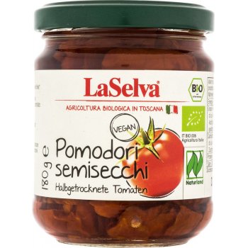 Tomaten Halbgetrocknet in Oliven-Öl Pomodori Semisecchi Bio, 180g
