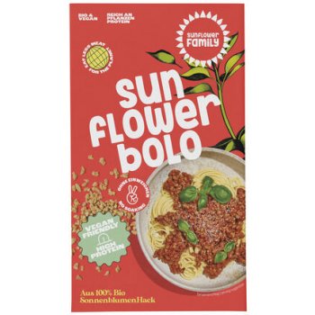 Sonnenblumen Bolognese mit Gewürzmischung Bio, 131g Sonnenblumen Bolognese mit Gewürzmischung Bio, 131g