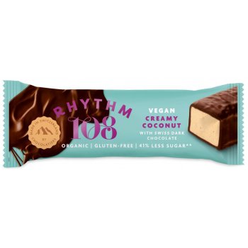 Riegel Rhythm 108 Kokosnuss Schokolade GF Bio, 33g