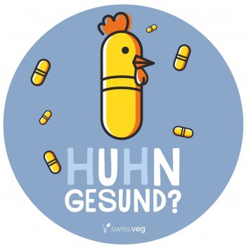 Sticker: Huhn gesund?