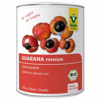Guarana Pulver Premium Bio, 140g
