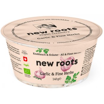 New Roots Garlic & Fine Herbs Extra Creamy Bio, 140g