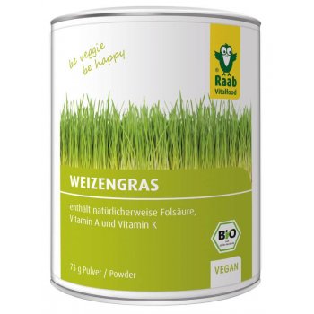 Weizengras Pulver Rohkostqualität Bio, 75g