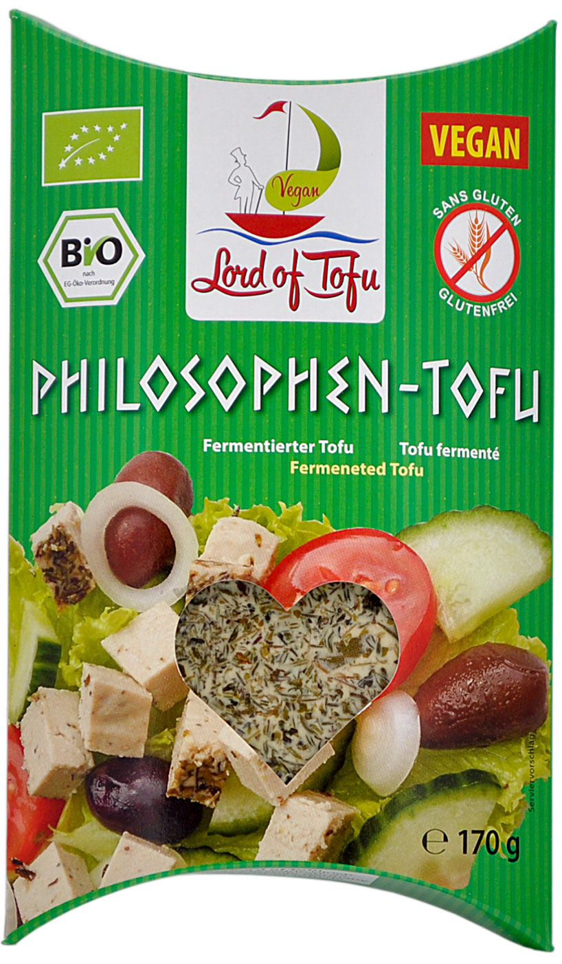 Philosophen Tofu (Alternative zu Feta) Bio, 170g