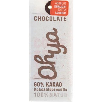 Kokosblütenzucker Chocqlate Ohya Schokolade Bio, 70g