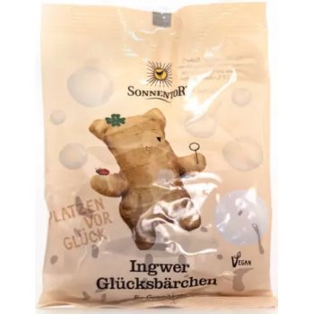 Fruchtgummi Ingwer Glücksbärchen Bio, 100g Fruchtgummi Ingwer Glücksbärchen Bio, 100g