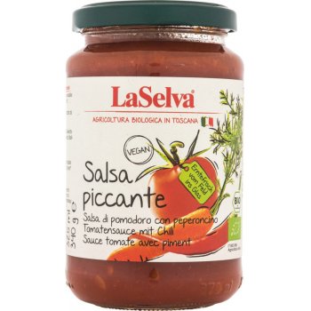 Tomatensauce Salsa Piccante mit Chili Bio, 340g
