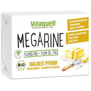 Margarine ohne Palmöl Megarine veganes Streichfett Bio, 250g