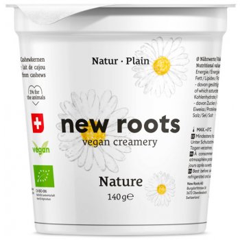 New Roots Vegane Alternative zu Joghurt - Nature Bio, 140g