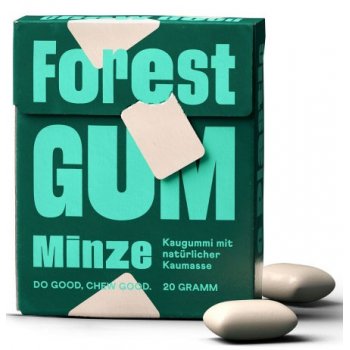 Xylitol Kaugummi Minze Forest Gum, 20g