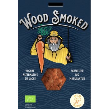 Wood Smoked Vegane Alternative zu Lachs Bio, 130g