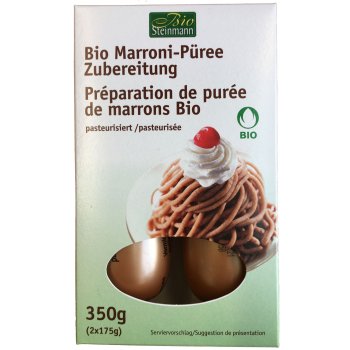 Vermicelles Maronenpuree Marroni-Püree Zubereitung Bio, 350g