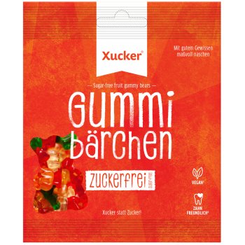 Fruchtgummi Gummibärchen Zuckerfrei Xylit, 100g