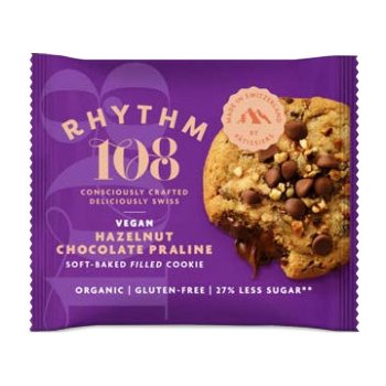 Cookie Schokoladen Biscuits mit Haselnusskakaofondant Bio, 50g
