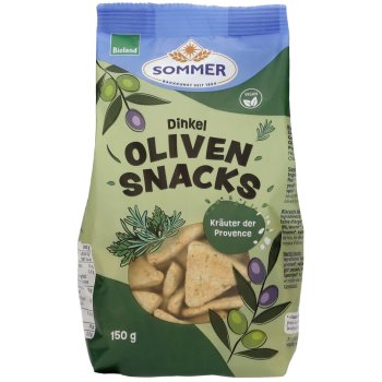Dinkel Oliven-Snacks Kräuter Bio, 150g Dinkel Oliven-Snacks Kräuter Bio, 150g