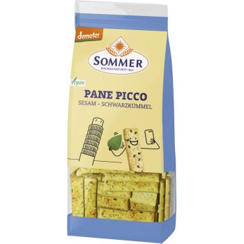 Pane Picco mit Sesam Schwarzkümmel Demeter, 150g