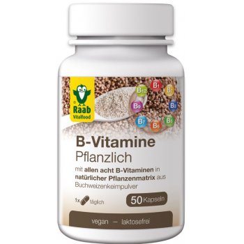 B-Vitamine Vegan, 50 Kapseln