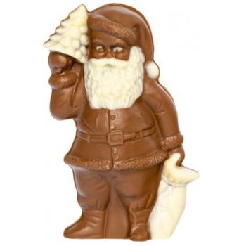 Weihnachtsmann Nikolaus mit Tannenbaum HELL Fairtrade Bio, 100g