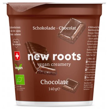 New Roots Vegane Alternative zu Joghurt - Schokolade Bio, 140g