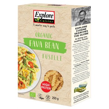 Pasta Explore Cuisine Fusilli aus Favabohnen Bio, 250g