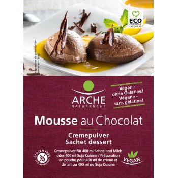 Mousse au Chocolat Pulver Vegan Glutenfrei Bio, 78g