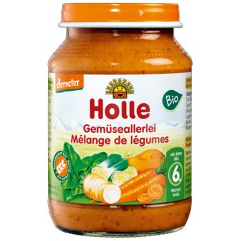 Holle Baby Food Mixed Vegetables Demeter, 190g