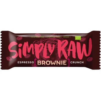 Brownie Espresso Crunch Simply Raw Bio, 45g