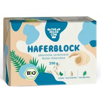 Hafer Block Vegane Alternative zu Butter Bio, 250g