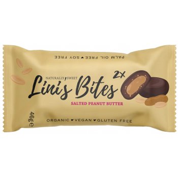 Pralinis Lini's Bites Peanut Butter Bio, 46g