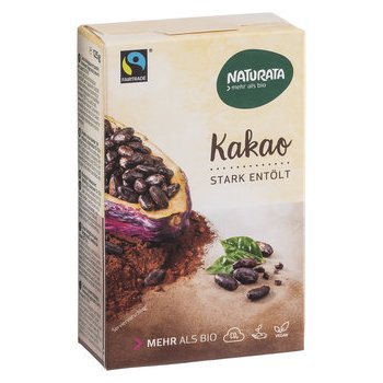 Kakao Pulver stark entölt Fairtrade Bio, 125g