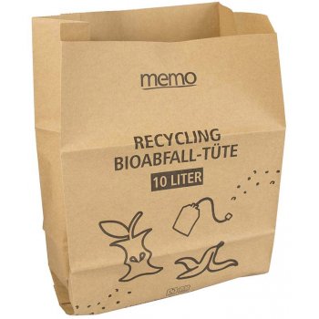 Bioabfall-Kompostbeutel aus Recyclingpapier 10 l  #plastikfrei, 20 Stück