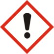 Gefahrenzeichen bei Chemikalien und Putzmitteln