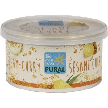 Spread with curry sesame Organic, 125g